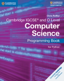 Image for Computer scienceCambridge IGCSE and O level,: Programming book for Python