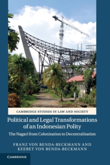 Image for Political and Legal Transformations of an Indonesian Polity