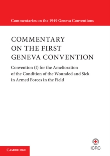 Image for Commentary on the First Geneva Convention