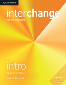 Image for InterchangeIntro,: Teacher's edition