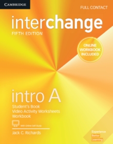 Image for Interchange Intro A Full Contact with Online Self-Study and Online Workbook