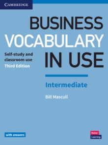 Image for Business vocabulary in use: Intermediate book with answers