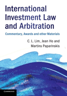 International Investment Law and Arbitration