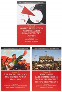 Image for The Cambridge History of Communism 3 Volume Paperback Set