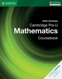 Cambridge Pre-U Mathematics Coursebook