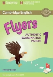 Image for Cambridge English Flyers 1 for Revised Exam from 2018 Student's Book