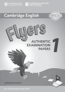 Image for Cambridge English Flyers 1 for Revised Exam from 2018 Answer Booklet