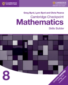 Image for Cambridge Checkpoint Mathematics Skills Builder Workbook 8