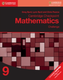 Cambridge Checkpoint Mathematics Challenge Workbook 9