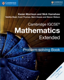 Image for Cambridge IGCSE® Mathematics Extended Problem-solving Book