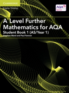 Image for A Level Further Mathematics for AQA Student Book 1 (AS/Year 1)