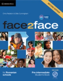 Image for face2face Pre-intermediate Student's Book with DVD-ROM Romanian Edition