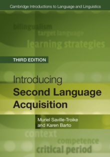 Image for Introducing second language acquisition.