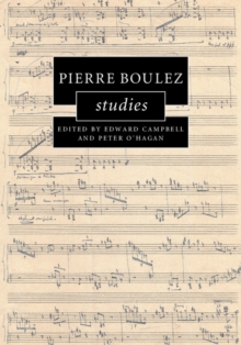 Image for Pierre Boulez studies