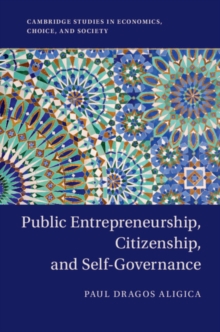 Image for Public Entrepreneurship, Citizenship, and Self-Governance