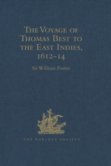 Image for The voyage of Thomas Best to the East Indies, 1612-14