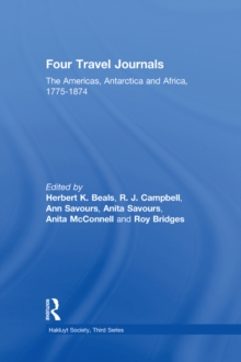 Image for Four travel journals: the Americas, Antarctica and Africa, 1775-1874