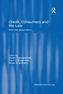 Image for Credit, consumers and the law: after the global storm