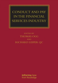 Image for Conduct and pay in the financial services industry: the regulation of individuals