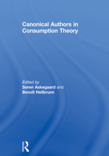 Image for Canonical authors in consumption theory