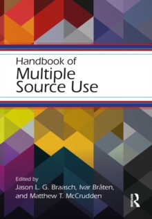 Image for Handbook of multiple source use