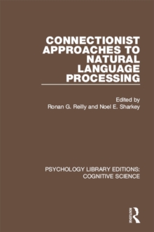 Image for Connectionist approaches to natural language processing