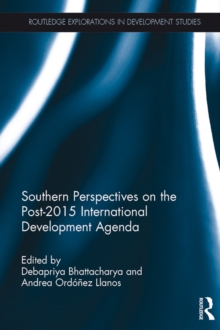 Image for Southern perspectives on the post-2015 international development agenda
