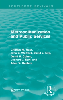 Image for Metropolitanization and public services