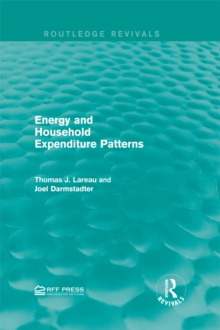 Image for Energy and household expenditure patterns