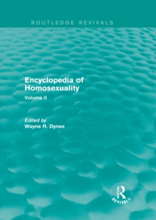 Image for Encyclopedia of homosexuality.