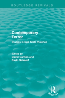 Image for Contemporary terror: studies in sub-state violence