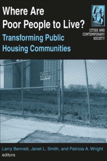Image for Where are poor people to live?: transforming public housing communities