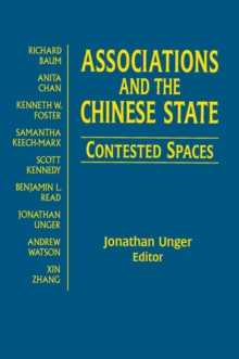 Image for Associations and the Chinese state: contested spaces