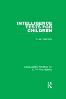 Image for Intelligence tests for children