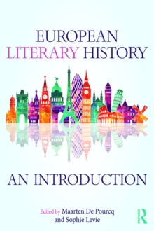 Image for European literary history: an introduction