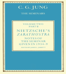 Image for Nietzsche's Zarathustra: Notes of the Seminar given in 1934-1939 by C.G. Jung