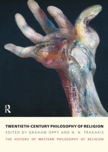 Image for The history of western philosophy of religion