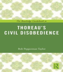 Image for The Routledge guidebook to Thoreau's Civil disobedience