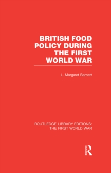 Image for British food policy during the First World War