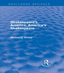 Image for Shakespeare's America, America's Shakespeare