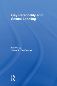 Image for Gay personality and sexual labeling