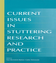 Image for Current issues in stuttering research and practice