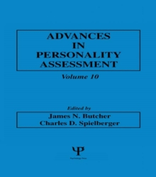 Image for Advances in Personality Assessment: Volume 10
