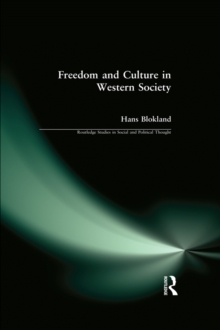 Image for Freedom and Culture in Western Society