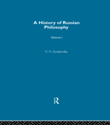 Image for History Russian Philosophy V1