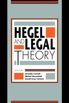 Image for Hegel and Legal Theory