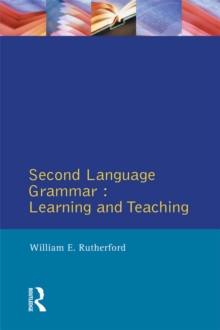 Image for Second language grammar: learning and teaching