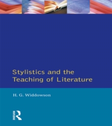 Image for Stylistics and the teaching of literature