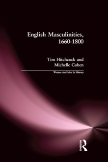 Image for English masculinities, 1660-1800