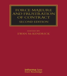 Image for Force majeure and frustration of contract